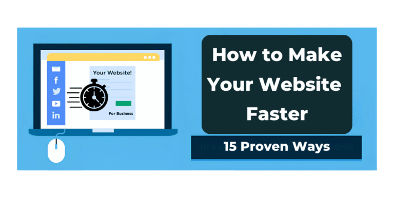 How to Make Your Website Faster