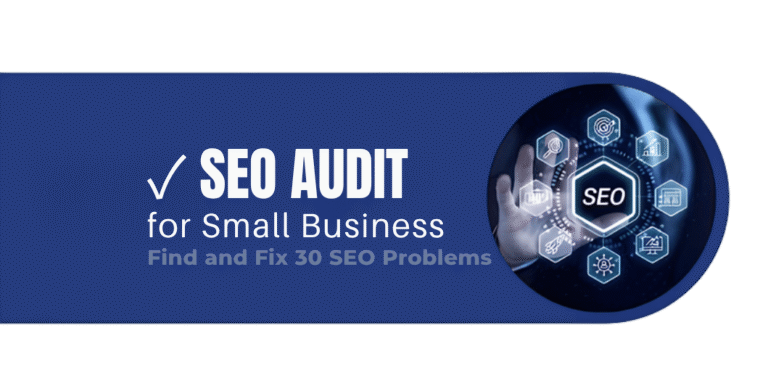 Find and Fix 30 SEO Problems SEO AUDIT